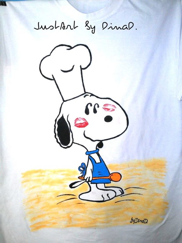 snoopy μαγειρας