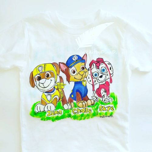 blouza paidiki zografismeni paw patrol